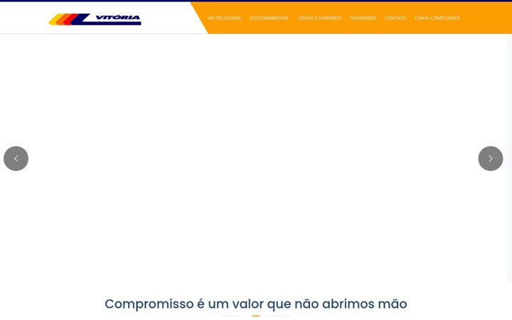 Screenshot of evitoria.com.br