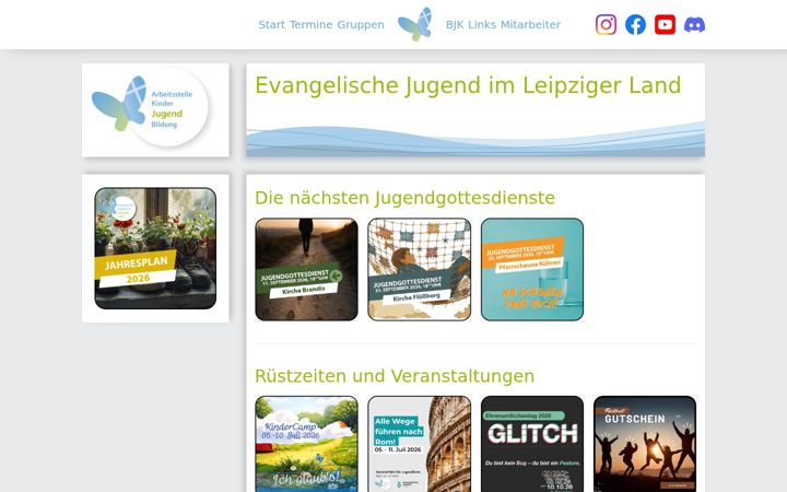 Screenshot of evjuleila.de