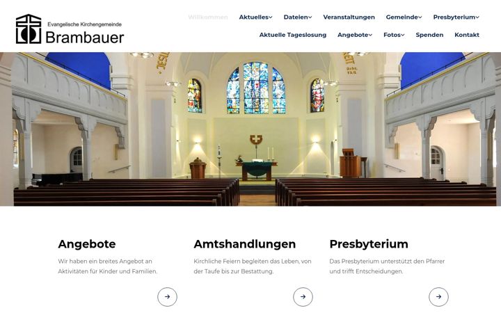 Screenshot of evk-brambauer.de
