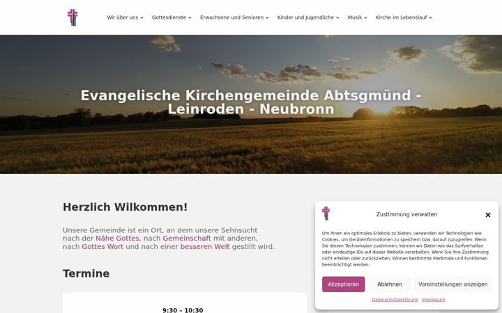 Ekrānuzņēmums no evkg-abtsgmuend.de