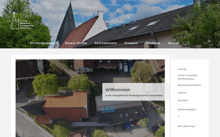 Ekrānuzņēmums no evkirche-hattenhofen.de