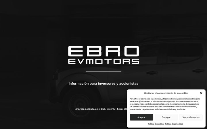 Ekrano kopija evmotors.es