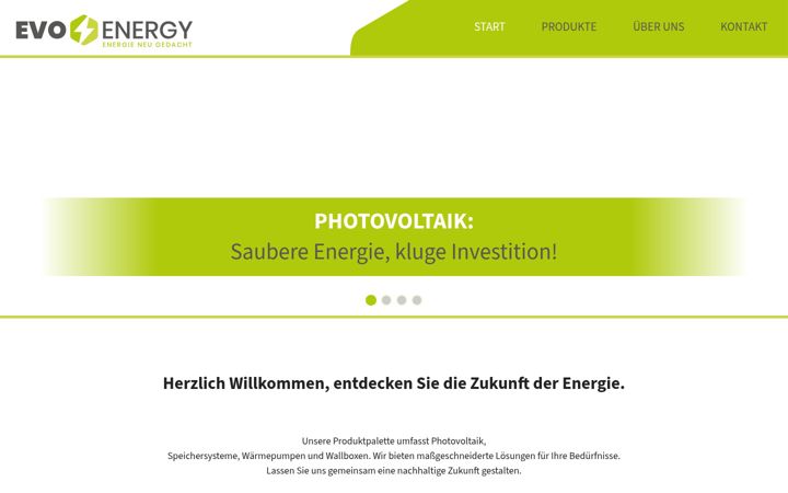 Ekrānuzņēmums no evo-energy.de