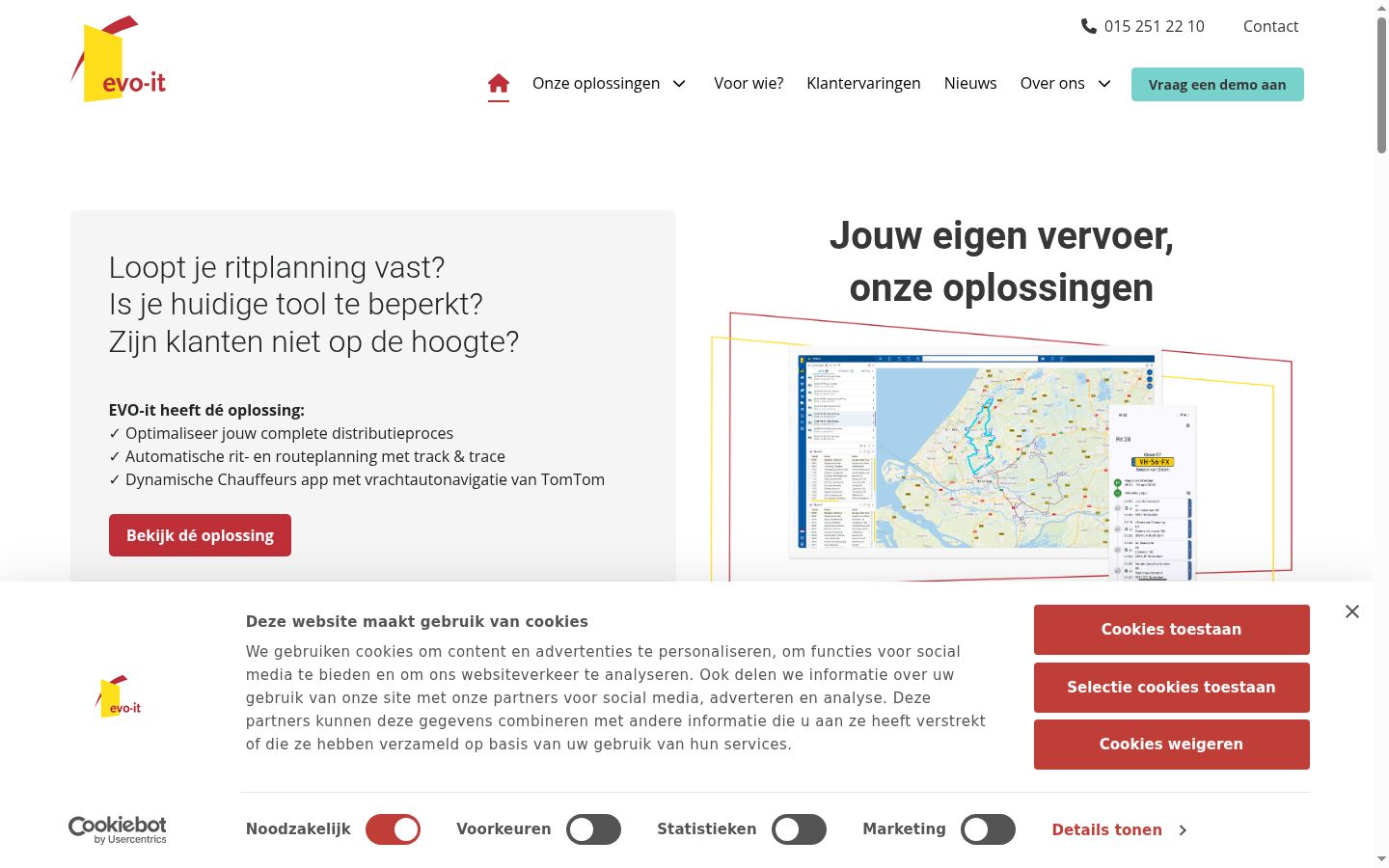 Screenshot tal-banner tal-kunsens muri qabel kwalunkwe interazzjoni