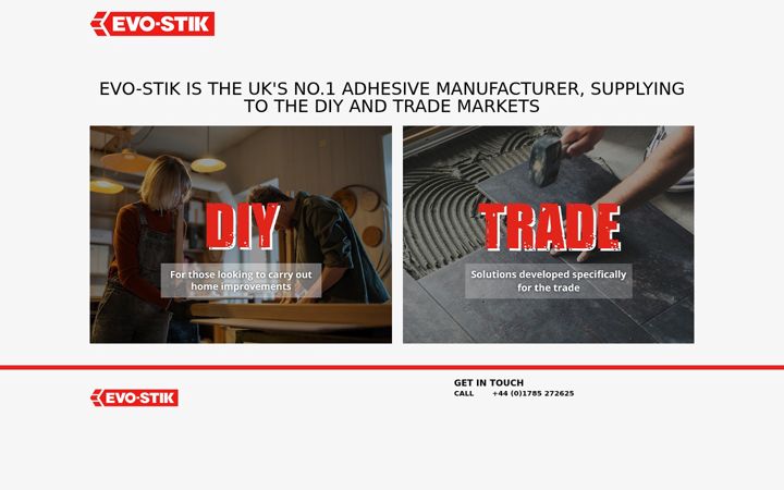 Screenshot of evo-stik.co.uk