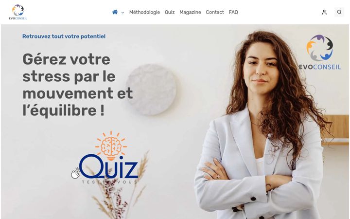 Screenshot of evoconseil-impulse.com