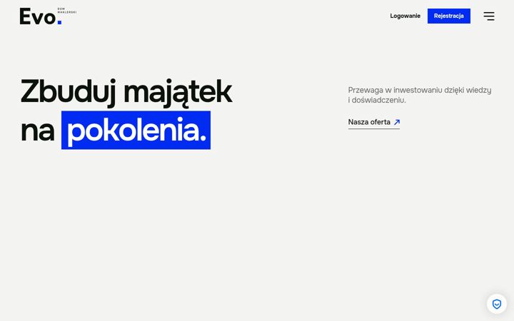 Screenshot of evodm.pl