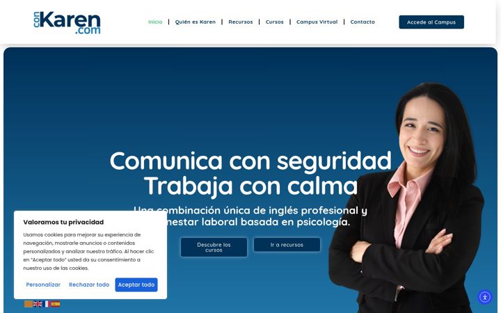 Zrzut ekranu evoformacion.es