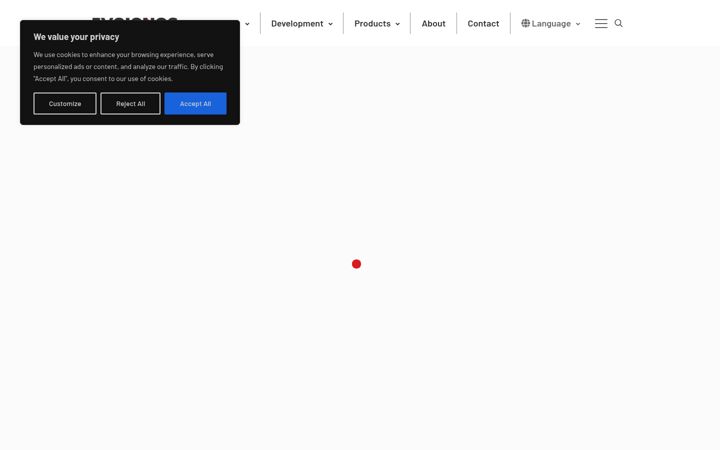 Screenshot of evoionos.com