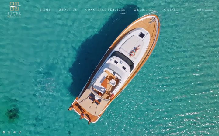 Screenshot of evokegreece.com