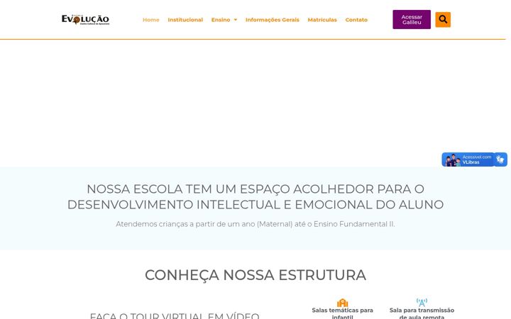 Screenshot of evolucaoapucarana.com.br