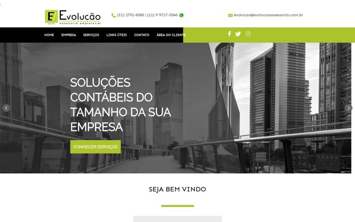 Screenshot ta' evolucaoassessoria.com.br