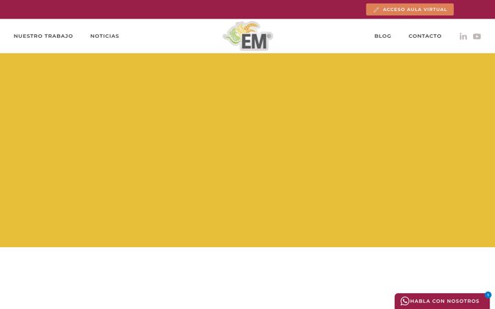 Screenshot of evolucionmolinera.eu