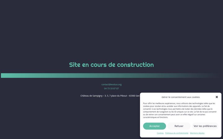 Screenshot of evoluo.org
