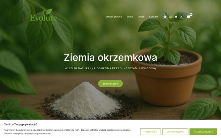 Screenshot of evolute.pl