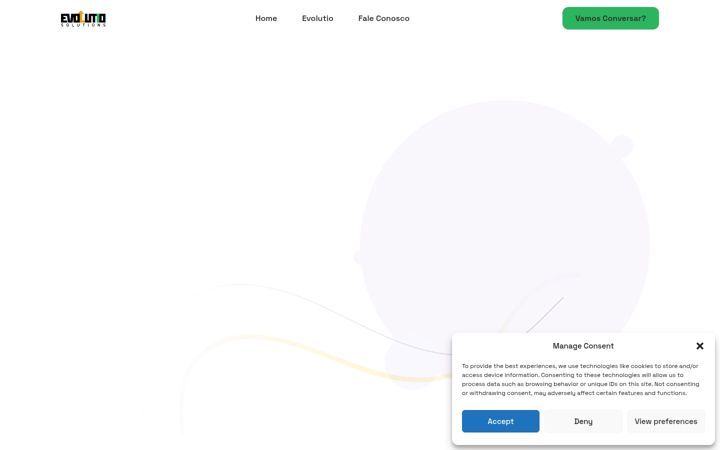 Screenshot of evolutio.solutions