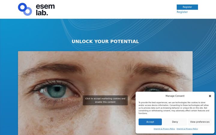 Screenshot of evolution-me.com