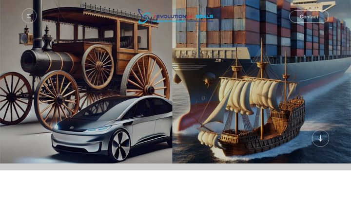 Screenshot of evolutionseals.co.uk