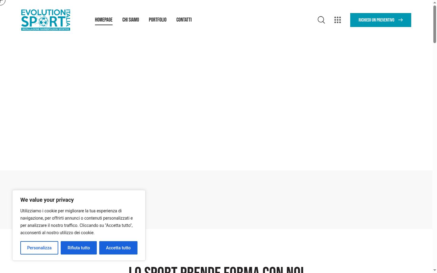 Sutikimo reklamjuostės, rodytos prieš bet kokią sąveiką, ekrano kopija
