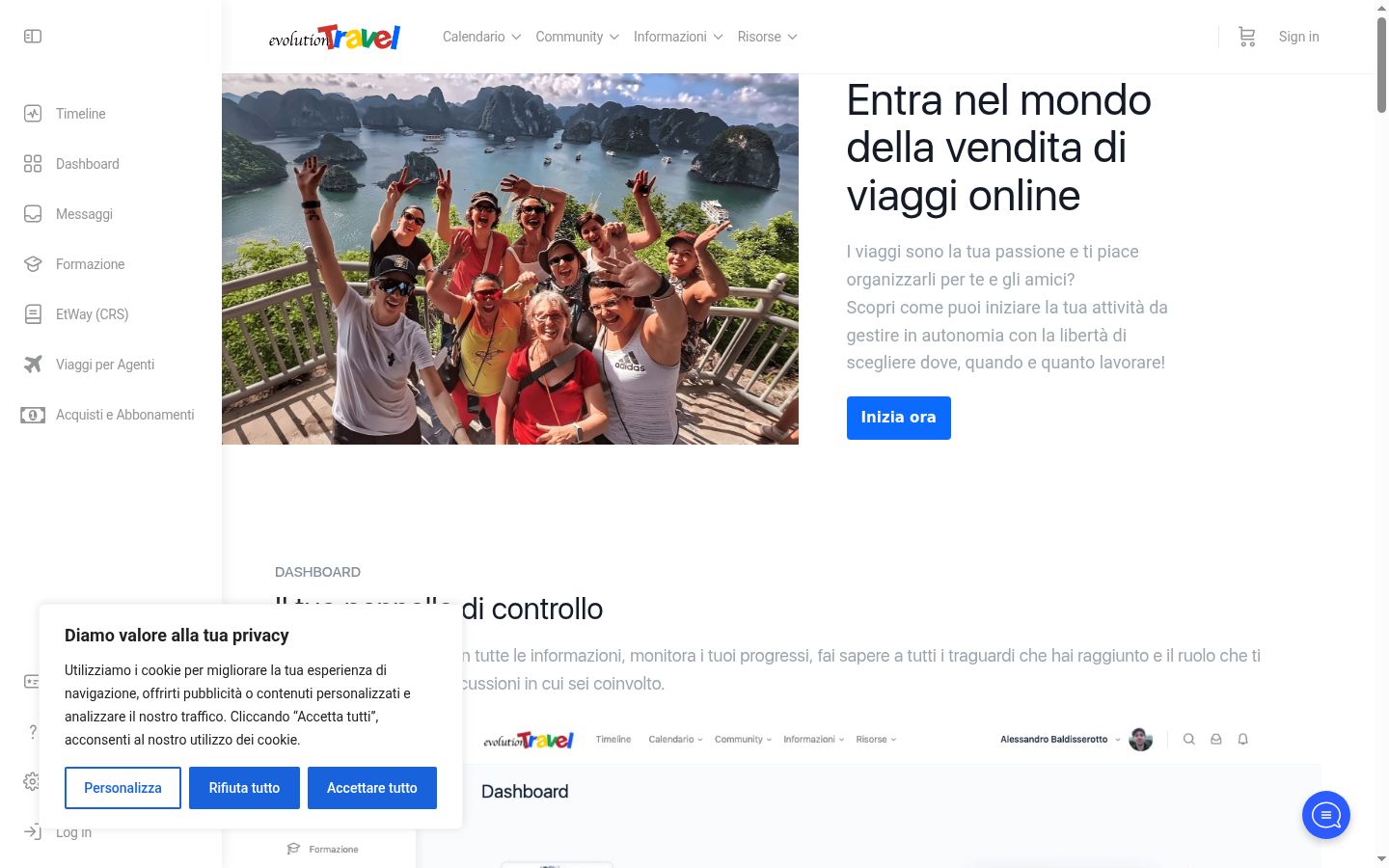 Zrzut ekranu banera zgody wyświetlanego przed jakąkolwiek interakcją