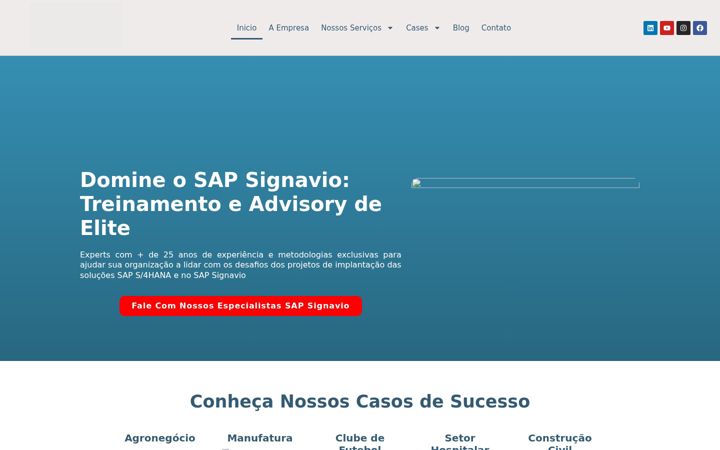 Screenshot of evolutosolutions.com