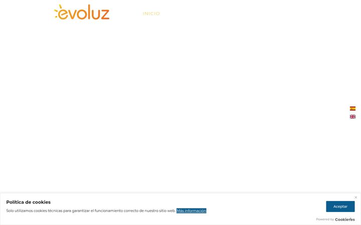 Screenshot of evoluz.es