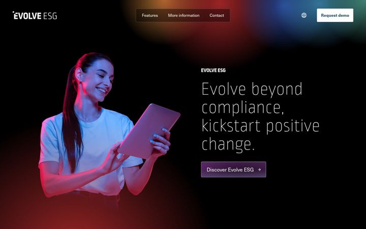 Screenshot of evolve-esg.com