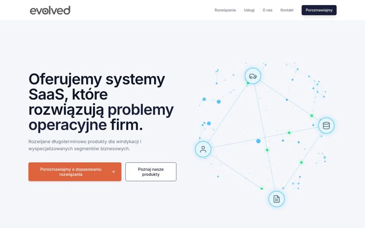 Screenshot of evolved.pl
