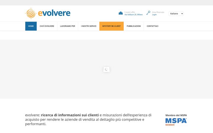 Screenshot of evolvere.it