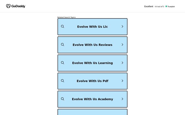 Screenshot of evolvewithus.in