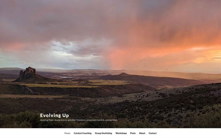 Screenshot di evolvingup.co