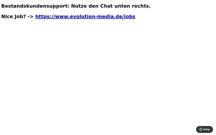 Screenshot of evom.de