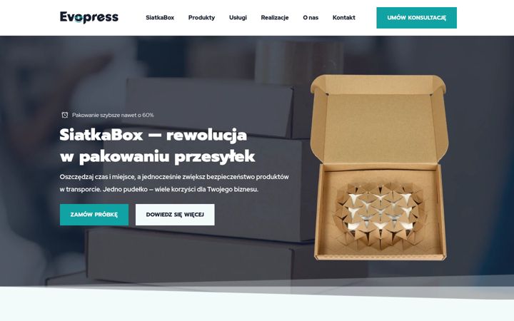 Screenshot of evopress.pl