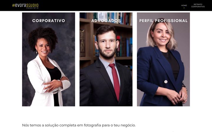 Screenshot di evorastudio.com.br