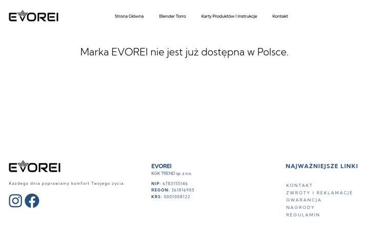 Screenshot of evorei.pl