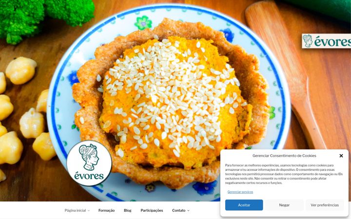 Screenshot of evores.com.br