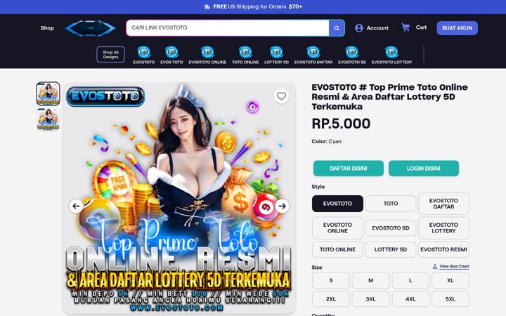 Screenshot of evostoto.uk.com