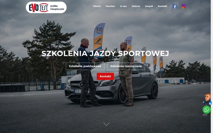 Screenshot of evotest.pl