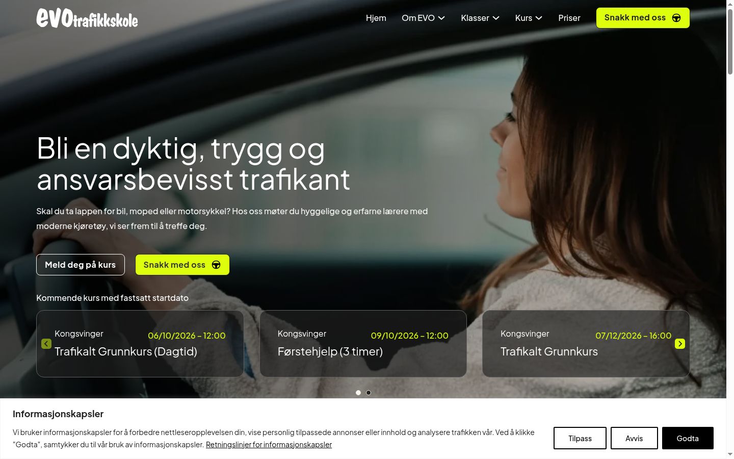 Screenshot van de toestemmingsbanner zoals getoond vóór enige interactie