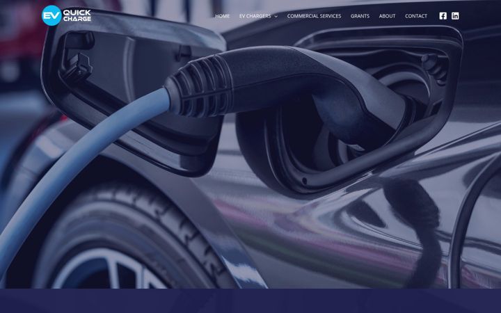 Zrzut ekranu evquickcharge.co.uk
