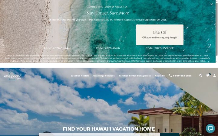 Screenshot of evrhi.com
