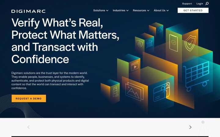 Screenshot of evrythng.com