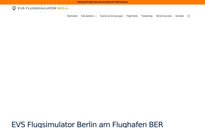 Screenshot von evs-flugsimulator-berlin.de