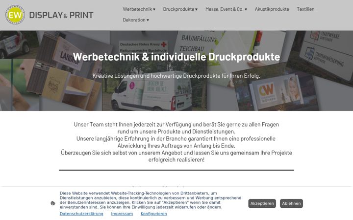 Screenshot of ew-display-print.de