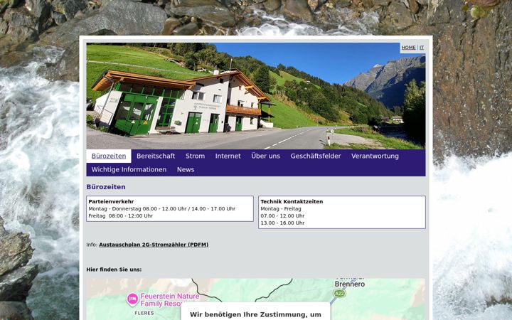 Screenshot of ew-pflersch.it