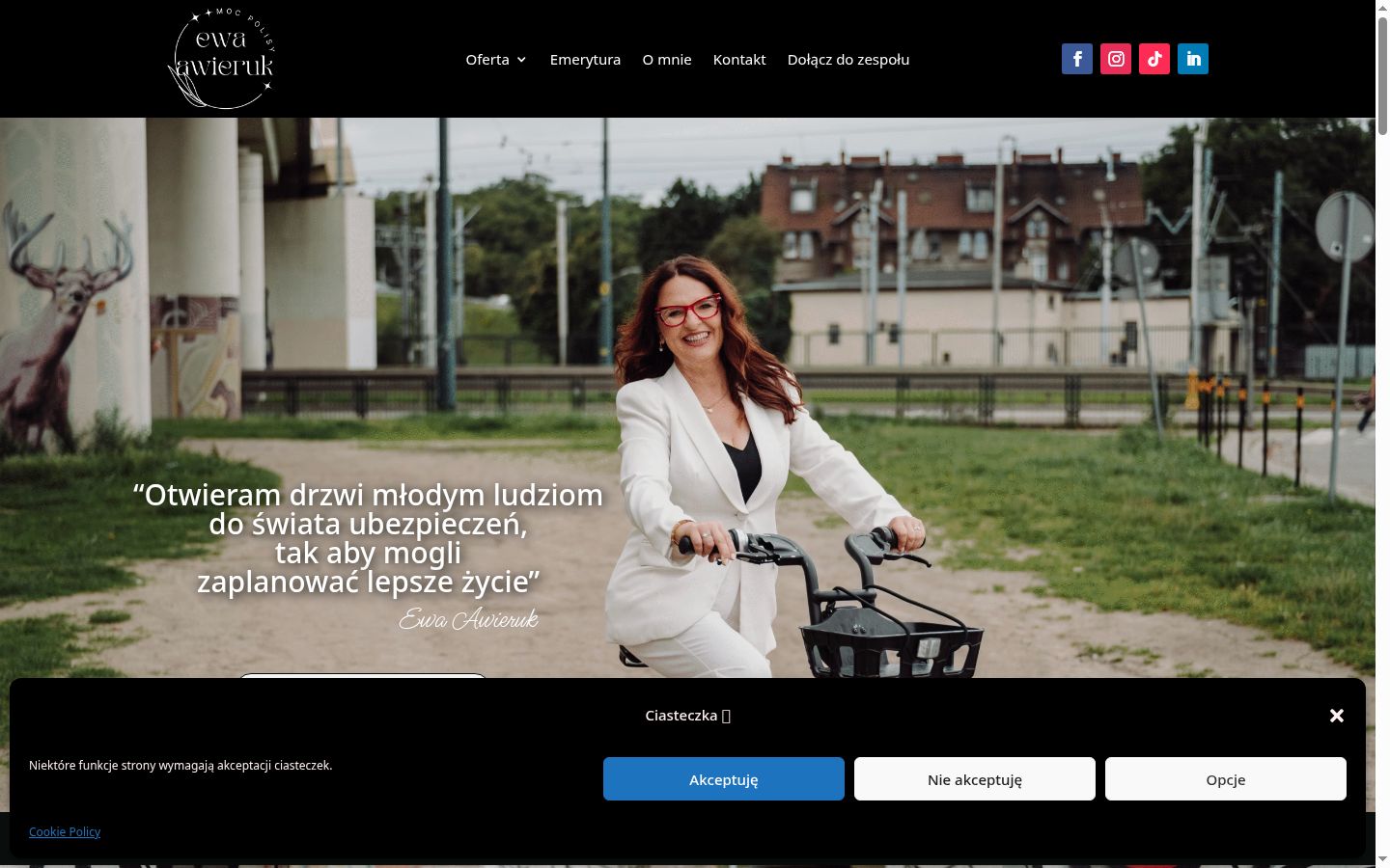 Screenshot des Einwilligungsbanners vor jeglicher Interaktion