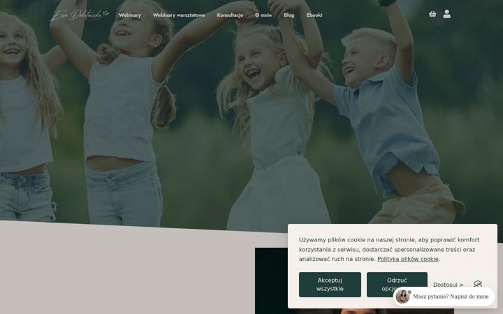 Screenshot of ewadawidziak.pl