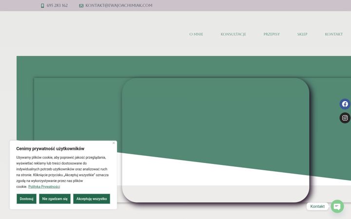 Screenshot of ewajoachimiak.com