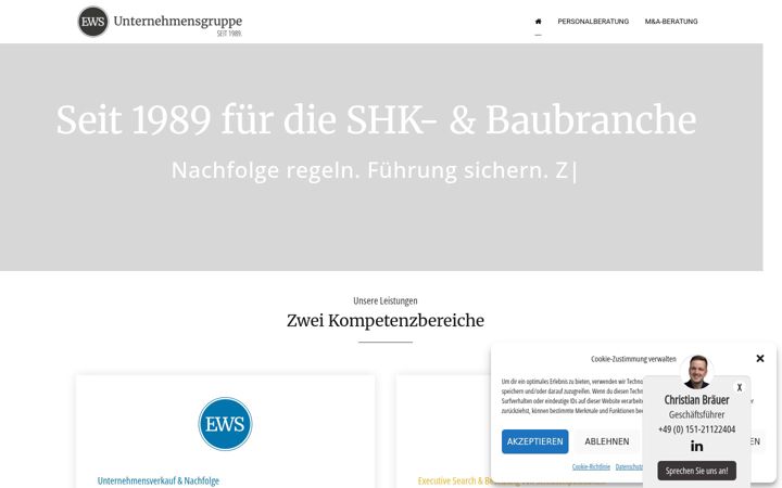 Screenshot of ewald-w-schneider.de