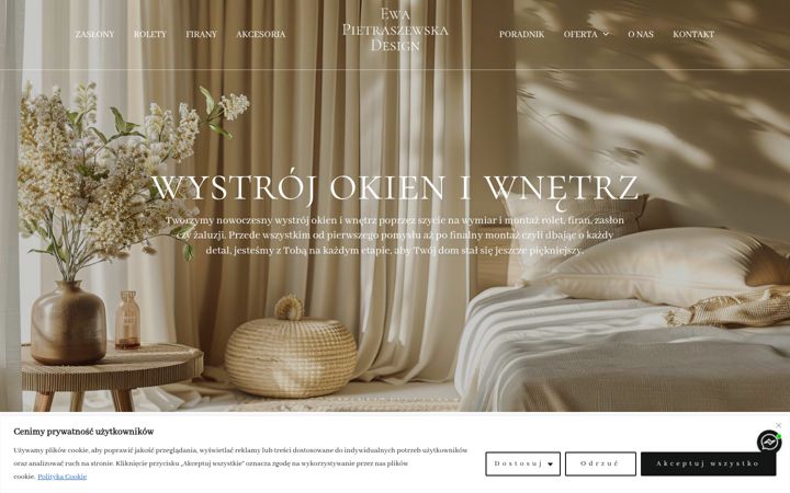 Kuvakaappaus sivustosta ewap-design.com.pl